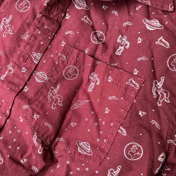 Paper Denim & Cloth Boys Graphic Print Shirt - Size 8 - Picture 2 of 4